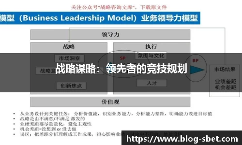 战略谋略：领先者的竞技规划